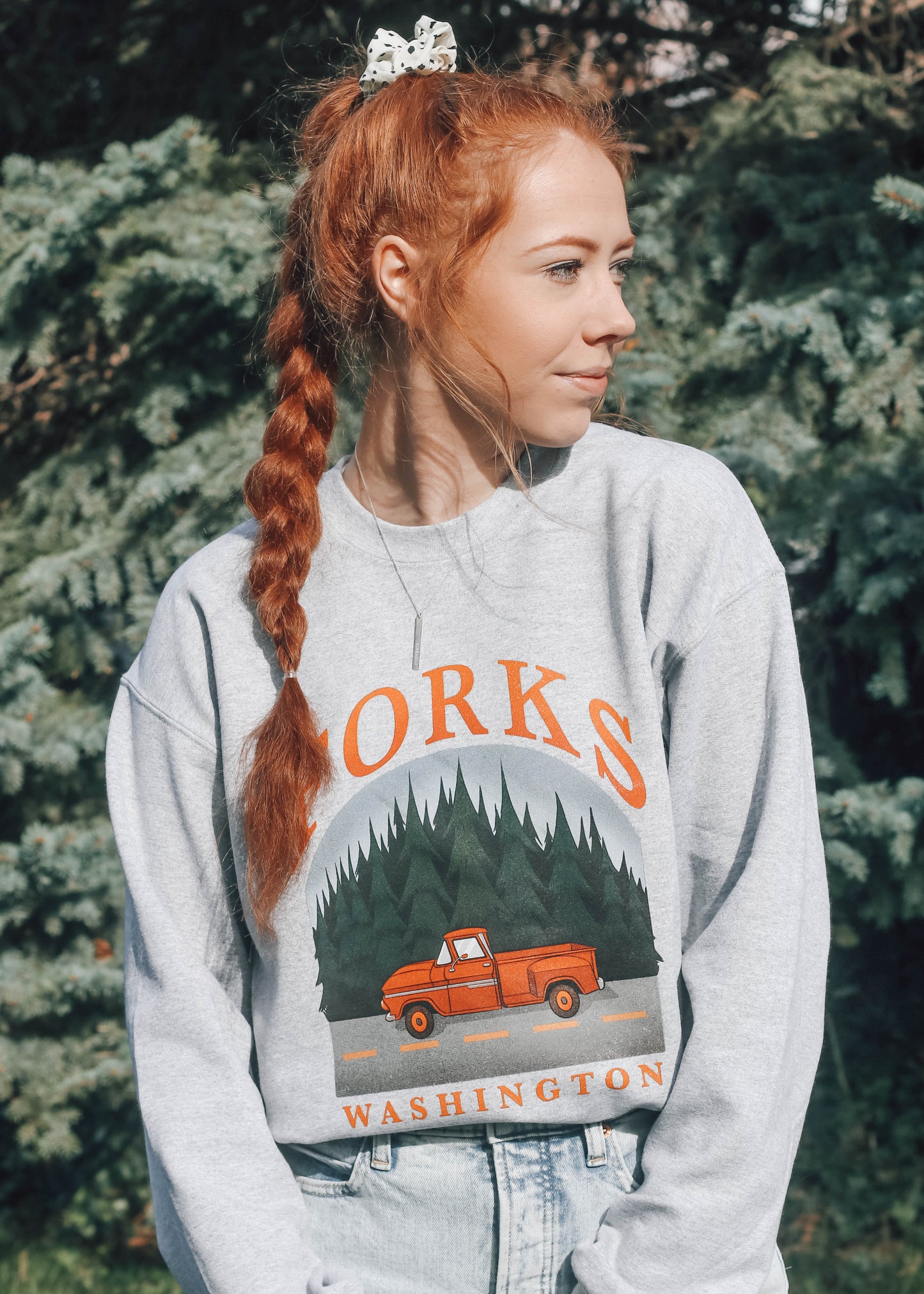 Forks Washington Crewneck