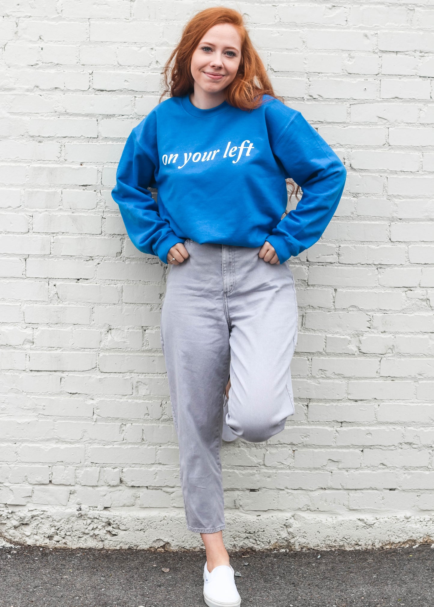 On Your Left Crewneck