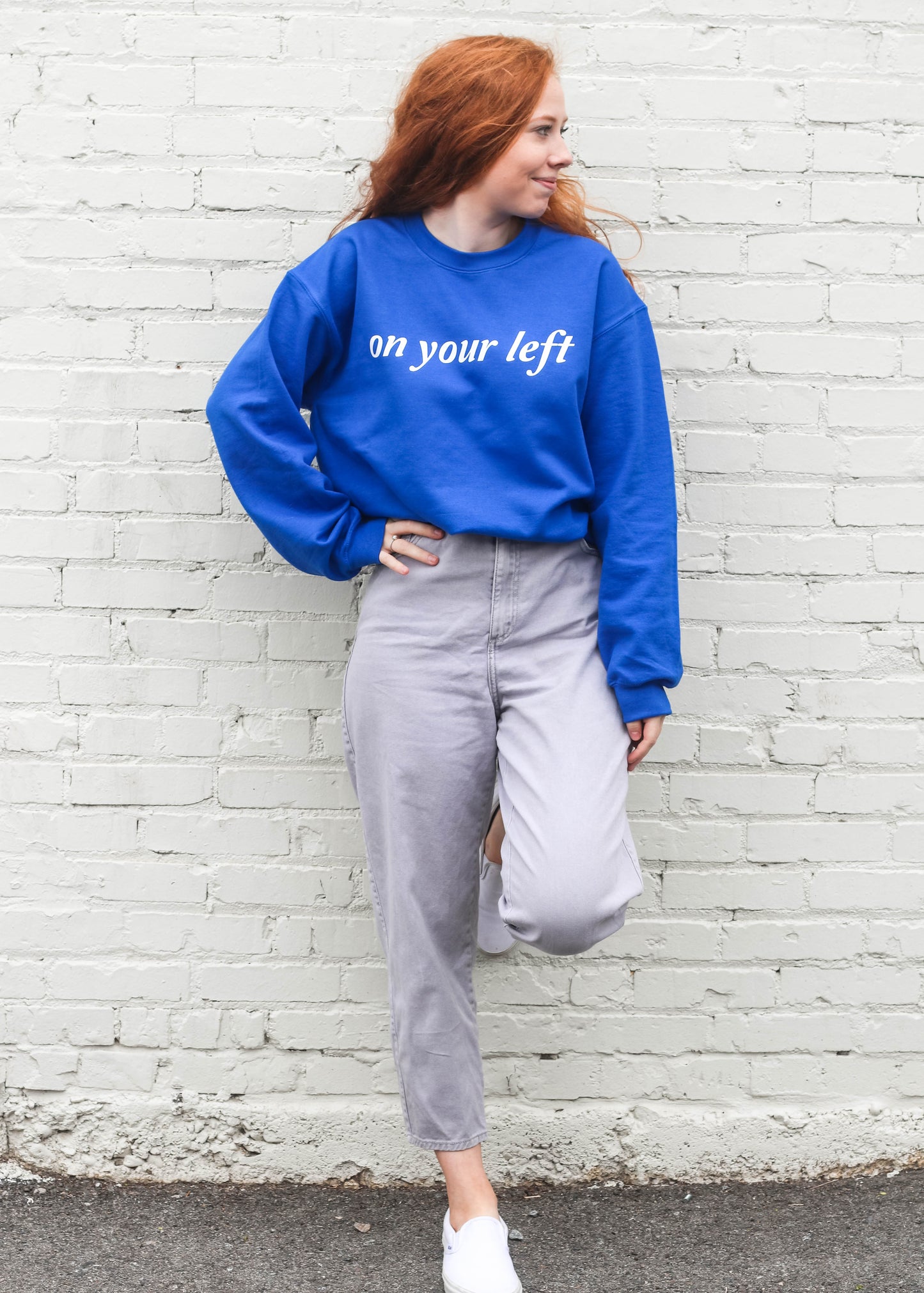 On Your Left Crewneck