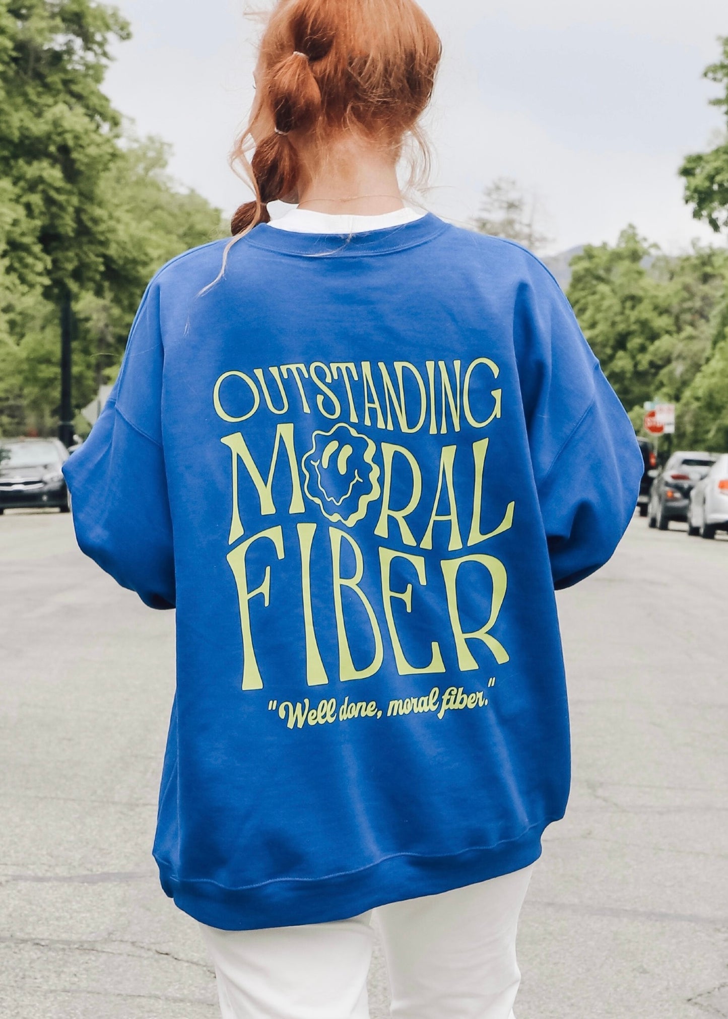 Outstanding Moral Fiber Crewneck