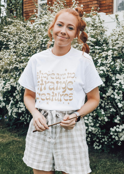 No Strange Creatures Tee